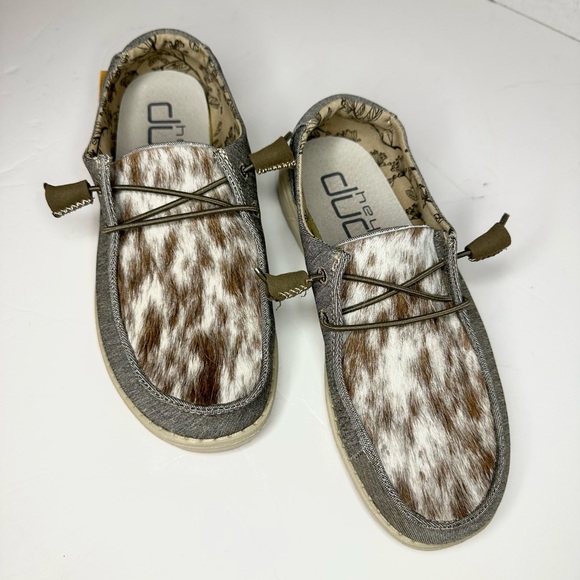 Hey Dude Shoes Custom Cowhide Genuine Hey Dudes Poshmark